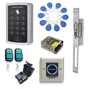 sonex rfid uzaktan kumandalı temassız Şifreli kapı kilidi seti – kartlı geçiş sistemi